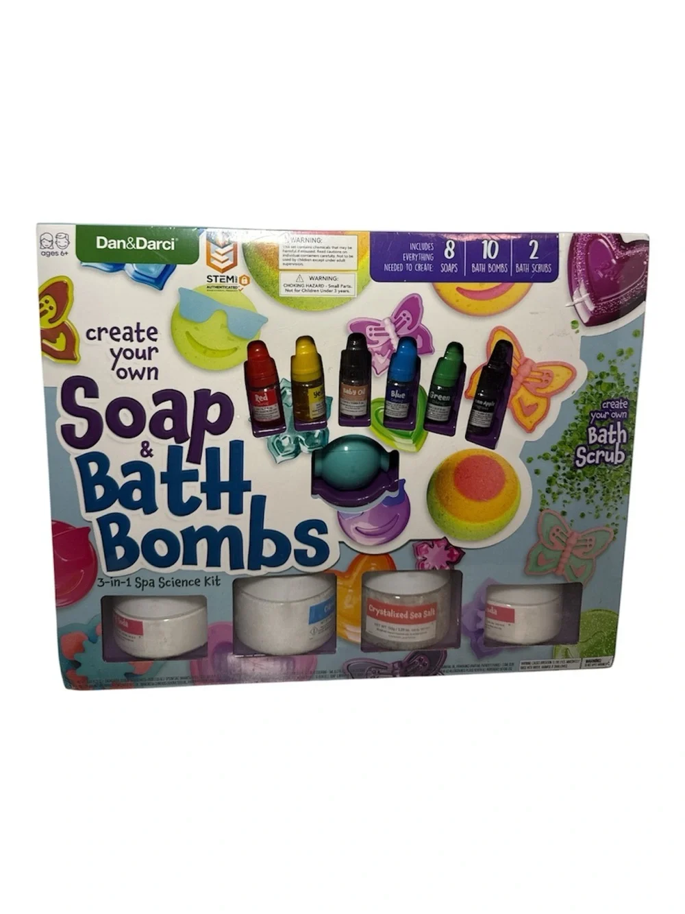 NEW! Dan & Darci Soap & Bath Bomb Making Kit